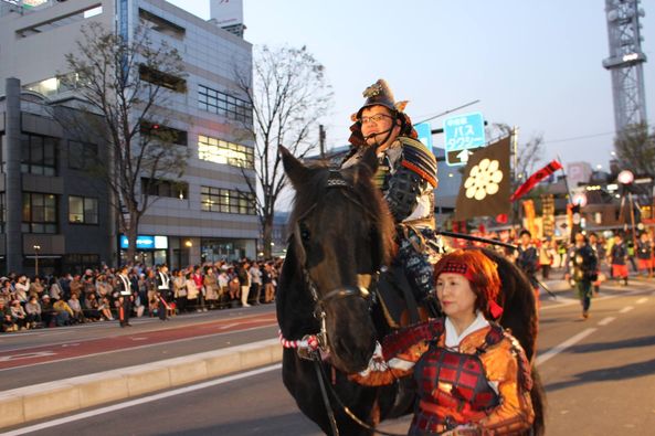 世界最大の武者行列・信玄公祭り、湖衣姫コンテスト