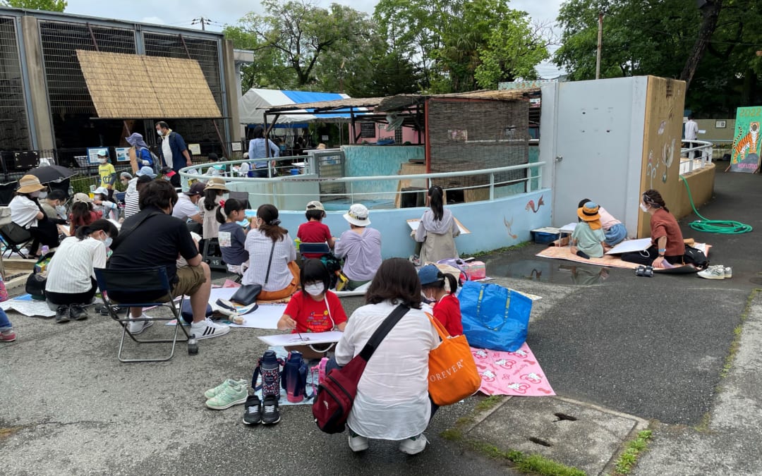 5月例会(第46回山の都親子ふれあい写生大会)が行われました
