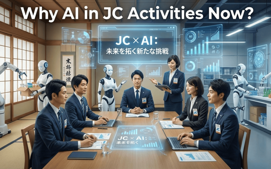 AI活用入門　第1回｜なぜ今、JC活動にAIなのか？